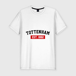 Мужская slim-футболка FC Tottenham Est. 1882
