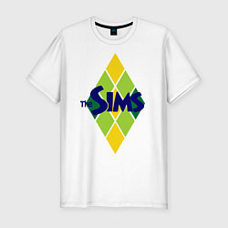 Футболка slim-fit The Sims, цвет: белый
