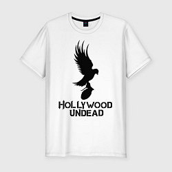 Футболка slim-fit Hollywood Undead, цвет: белый