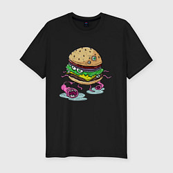 Футболка slim-fit Chef Burger, цвет: черный