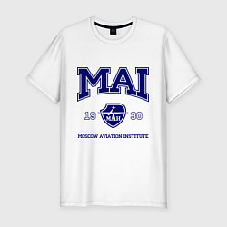 Мужская slim-футболка MAI University