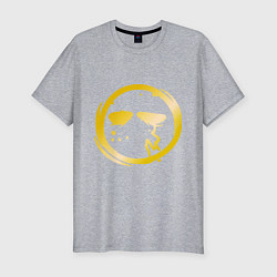Футболка slim-fit Danny, цвет: меланж