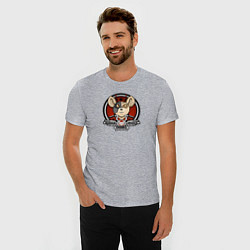 Футболка slim-fit Biker Mice from Mars - Vinnie, цвет: меланж — фото 2