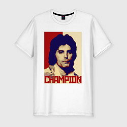 Мужская slim-футболка We are the Champions