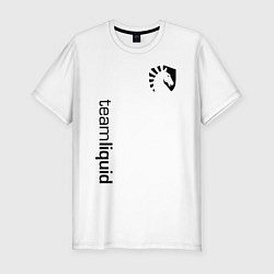 Футболка slim-fit TEAM LIQUID, цвет: белый