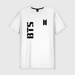 Футболка slim-fit BTS Army, цвет: белый