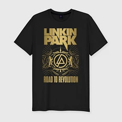 Футболка slim-fit Linkin Park: Road to Revolution, цвет: черный
