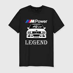 Футболка slim-fit BMW M Power: Legend, цвет: черный