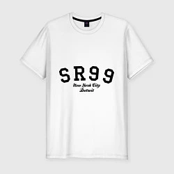 Мужская slim-футболка SR99 NY