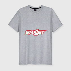 Футболка slim-fit Skillet, цвет: меланж