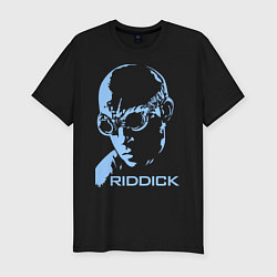 Мужская slim-футболка Riddick Face