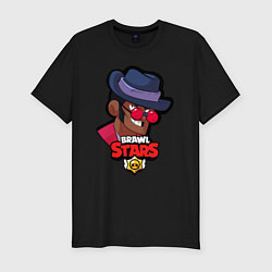 Футболка slim-fit Brawl Stars, цвет: черный