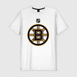 Футболка slim-fit Boston Bruins NHL, цвет: белый