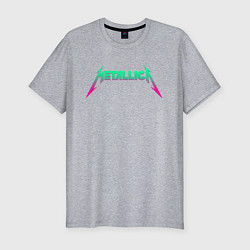 Футболка slim-fit METALLICA, цвет: меланж