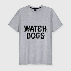 Футболка slim-fit Watch Dogs, цвет: меланж