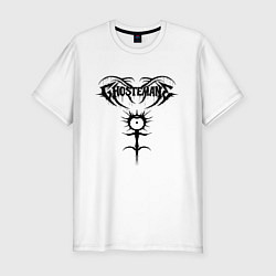 Футболка slim-fit GHOSTEMANE, цвет: белый