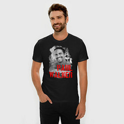 Футболка slim-fit Paul Walker, цвет: черный — фото 2