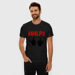 Футболка slim-fit Eminem MMLP2: Fuck, цвет: черный — фото 2