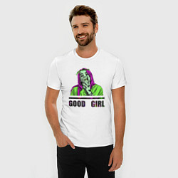 Футболка slim-fit GOOD GIRL BILLIE, цвет: белый — фото 2