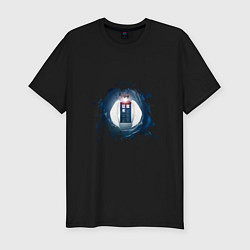 Футболка slim-fit DOCTOR WHO, цвет: черный