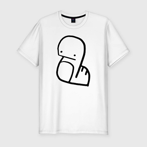 Мужская slim-футболка Stray Kids / Белый – фото 1