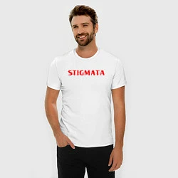 Футболка slim-fit Stigmata, цвет: белый — фото 2
