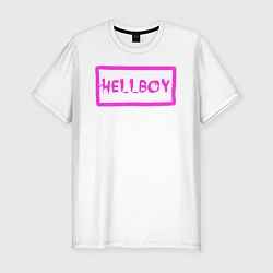 Футболка slim-fit HELLBOY, цвет: белый