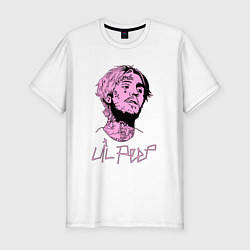 Футболка slim-fit LIL PEEP, цвет: белый