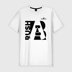 Футболка slim-fit CS: Go Rush AB, цвет: белый