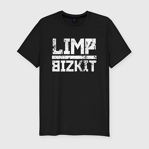 Мужская slim-футболка LIMP BIZKIT / Черный – фото 1