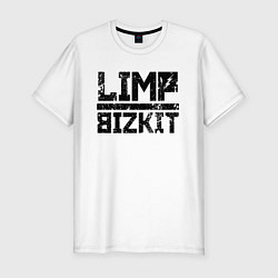 Футболка slim-fit LIMP BIZKIT, цвет: белый