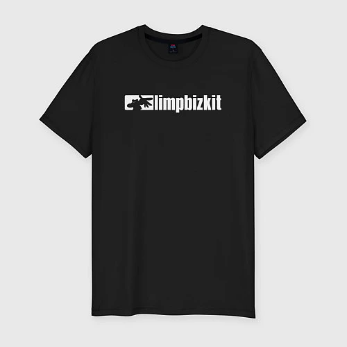 Мужская slim-футболка LIMP BIZKIT / Черный – фото 1