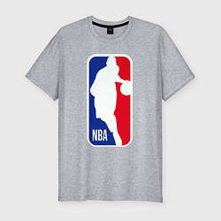 Футболка slim-fit NBA Kobe Bryant, цвет: меланж