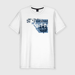 Мужская slim-футболка St'Petersburg