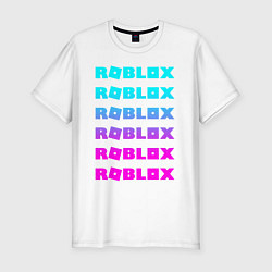 Футболка slim-fit ROBLOX, цвет: белый