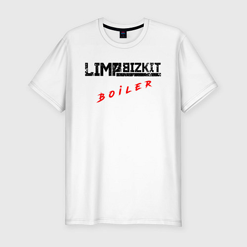 Мужская slim-футболка LIMP BIZKIT / Белый – фото 1