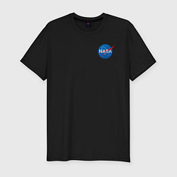 Мужская slim-футболка NASA