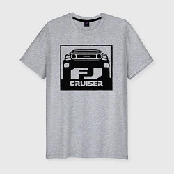 Футболка slim-fit Toyota Cruiser, цвет: меланж