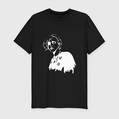 Мужская slim-футболка PYROKINESIS / Черный – фото 1