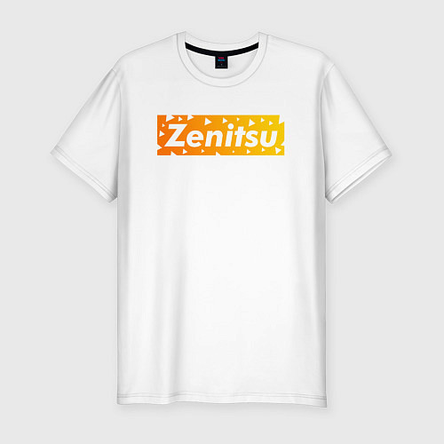 Мужская slim-футболка ZENITSU / Белый – фото 1