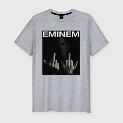 Футболка slim-fit EMINEM, цвет: меланж