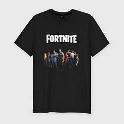 Футболка slim-fit Fortnite 2 глава 2 часть, цвет: черный