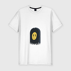 Футболка slim-fit ПОШЛАЯ МОЛЛИ, цвет: белый