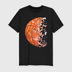 Мужская slim-футболка BasketBall Style