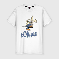 Футболка slim-fit BLINK-182, цвет: белый