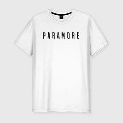 Мужская slim-футболка Paramore