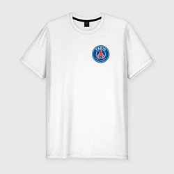 Футболка slim-fit PSG, цвет: белый