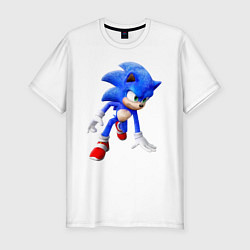 Футболка slim-fit SONIC, цвет: белый