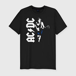 Футболка slim-fit ACDC, цвет: черный