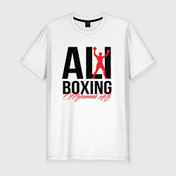 Футболка slim-fit Muhammad Ali, цвет: белый